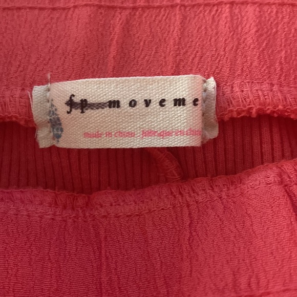 FP Movement Coral Colored Skirt with Shorts, XS - Picture 3 of 9